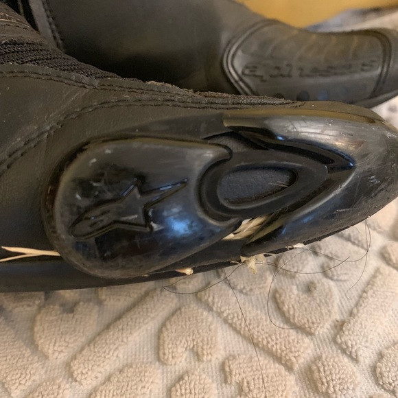 SOLD Alpinestars Smx-1r Vented boots black 42/8 - Picture 4 of 8